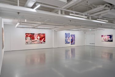 Exhibition view: Caison Wang, Hyperland, de Sarthe, Hong Kong (6 May–24 June 2023). Courtesy  de Sarthe.