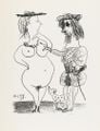 Le Seigneur et la dame by Pablo Picasso contemporary artwork 1