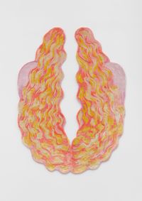 Plinian Fire by Bea Bonafini contemporary artwork textile