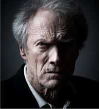 Clint Eastwood by Andy Gotts contemporary artwork photography, print