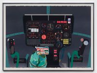 Concerning Vietnam: Hughes OH-6 Cayuse, Cockpit (I) by Matthew Brannon contemporary artwork print