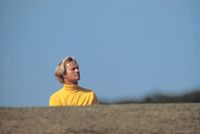 The Golden Bear, Jack Nicklaus, St. Andrew's, Scotland by Walter Iooss Jr contemporary artwork photography