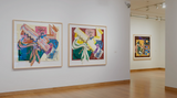 Contemporary art exhibition, Frank Stella, Illustrations after El Lissitzky’s Had Gadya: The Unique Colour Variants at Waddington Custot, London, United Kingdom