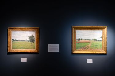 Exhibition view: Camille Pissarro, Works from the Gallery Collection, Stern Pissarro Gallery, London (17 November–11 December 2021). Courtesy Stern Pissarro Gallery, London.