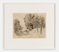 Untitled (Woodland Grazing) by Milton Avery contemporary artwork works on paper, drawing