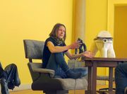 Sarah Lucas in conversation with Don Brown, film by Julian Simmons: UK at the Venice Biennale
