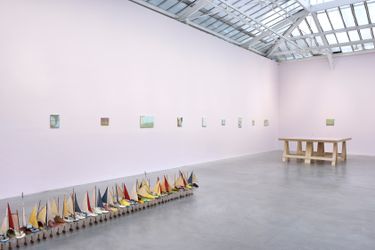 Exhibition view: Francis Alÿs, Don’t Cross the Bridge Before You Get to the River, David Zwirner, Paris (27 May–17 July 2021). Courtesy David Zwirner.