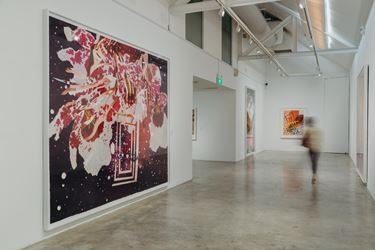 Exhibition views: Jasper Johns, Roy Lichtenstein, Robert Rauschenberg and James Rosenquist, Handmade Readymades, STPI, Singapore (9 June–8 September 2018). Courtesy STPI.