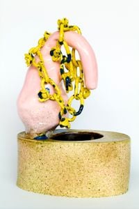 Narcissus by Holly Stevenson contemporary artwork sculpture, ceramics
