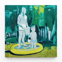 Paddling Pool by Kate Gottgens contemporary artwork painting