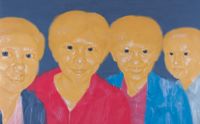 No.1 Xiao Hong and Her Friends No.1 by Shen Xiaotong contemporary artwork painting