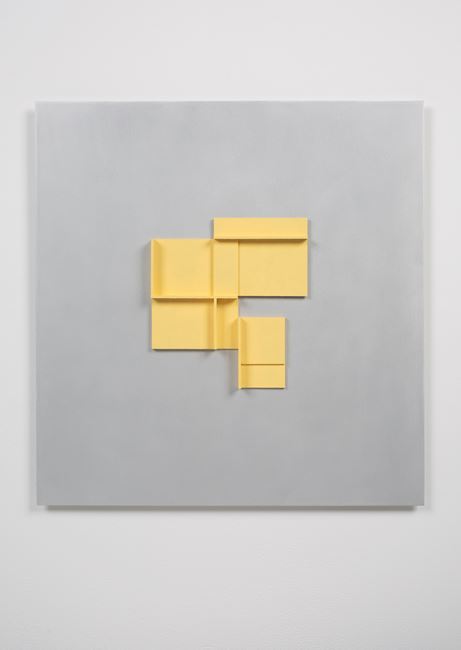 Naples Yellow Maquette by Toby Paterson contemporary artwork