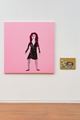 Pink poppy 60's girl by Jenny Watson contemporary artwork 2