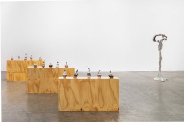 Exhibition view: Kentaro Kawabata, Butterfly Joint, Mendes Wood DM, São Paulo (11 February–3 March 2023). Courtesy Mendes Wood DM.
