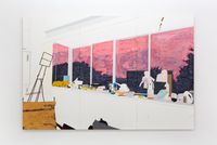 Ymane Chabi-Gara’s Paintings of Solitude at kamel mennour 2