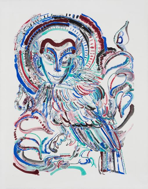 The Wise Bird聪明的鸟 by Wu Jian'an contemporary artwork