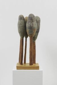 Five trees by Peter Schlesinger contemporary artwork ceramics