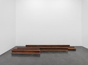 Exhibition view: Cameron Rowland, Birmingham, Galerie Buchholz, Cologne (23 April–29 June 2017). Courtesy Galerie Buchholz.