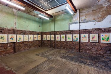 Exhibition view: Walter Price, Pearl Lines, The Modern Institute, Bricks Space, Glasgow (13 November 2020–16 January 2021). Courtesy the Artist and The Modern Institute/Toby Webster Ltd, Glasgow. Photo: Patrick Jameson.