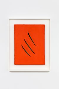 Study for Fontana by General Idea contemporary artwork painting, works on paper