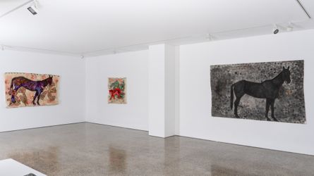 Exhibition view: Mehwish Iqbal, Laa Makaan, Yavuz Gallery, Sydney (13 October–5 November 2022). Courtesy Yavuz Gallery.