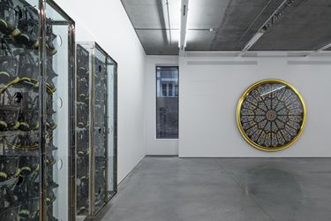 Exhibition view: Damien Hirst, Solo Exhibition, Gary Tatintsian Gallery, Moscow (31 March–1 June 2017). Courtesy Gary Tatintsian Gallery, Moscow.