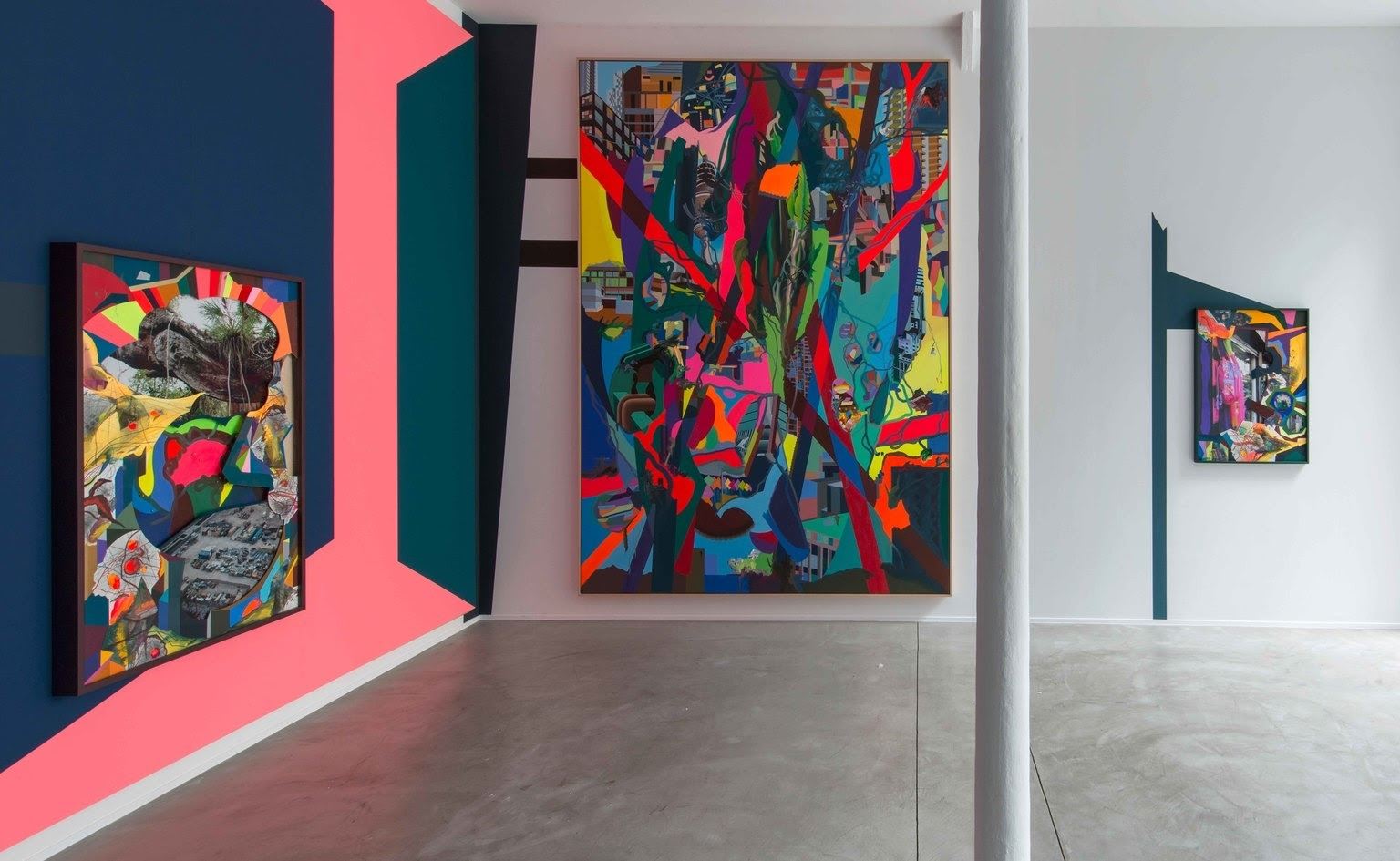 Franz Ackermann, 'Our Houses' at Templon, Brussels, Belgium on 5 Sep–19 ...