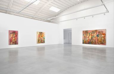 Exhibition view: Daniel Crews-Chubb, Statuesque, Roberts Projects, Los Angeles (September 16 - October 28, 2023). Courtesy of the artist and Roberts Projects, Los Angeles, California. Photo: Paul Salveson