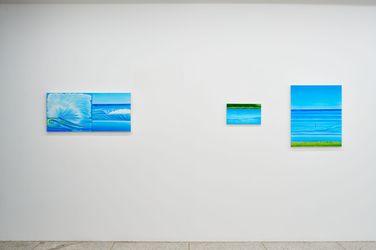 Exhibition view: Eunju Kim, The Blue Horizon, THEO, Seoul (3–23 February 2024). Courtesy THEO.