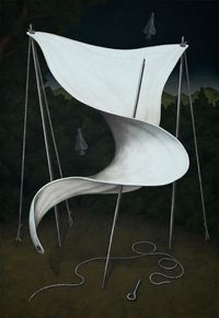 A Twisted Tent by Jaeseok Lee contemporary artwork painting