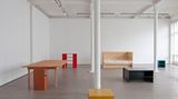 Contemporary art exhibition, Donald Judd, Furniture at Galerie Greta Meert, Brussels, Belgium