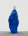 white blue monk by Ugo Rondinone contemporary artwork 3