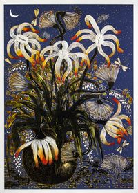 Prakriti II by Nuwan Nalaka contemporary artwork painting