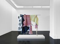 MEAT CURTAIN by Donna Huanca contemporary artwork sculpture