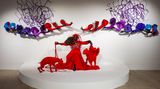 Contemporary art exhibition, Mary Sibande, Unhand Me, Demon! at Kavi Gupta, Washington Blvd, Chicago, USA