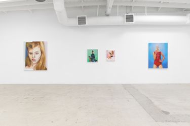Exhibition view: Janet Werner, Call Me When You Start Wearing Red, Anat Ebgi, Mid Wilshire, Los Angeles (21 January–25 February 2023). Courtesy Anat Ebgi.