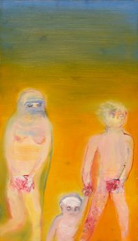 rennen müssen, 27.04.15 by Miriam Cahn contemporary artwork painting