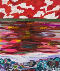 Radiant Sea by Shara Hughes contemporary artwork painting