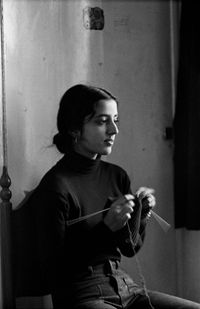 Medha Knitting by Pablo Bartholomew contemporary artwork photography