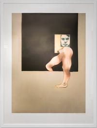 Triptych 1991 (right panel) by Francis Bacon contemporary artwork painting