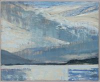 Untitled Shuswap Lake, B.C., September #62 by Herald Nix contemporary artwork painting