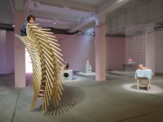 Exhibition view: Patricia Piccinini, HOPE, Tai Kwun Contemporary, Hong Kong (24 May–3 September 2023). Courtesy Tai Kwun Contemporary.