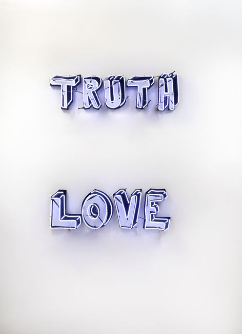 Real Truth & Love by Tobias Rehberger contemporary artwork