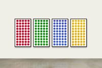Color Dots by Hwang Gyu-tae contemporary artwork print