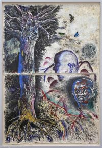 The Heads of Thearchy by Sun Xun contemporary artwork painting