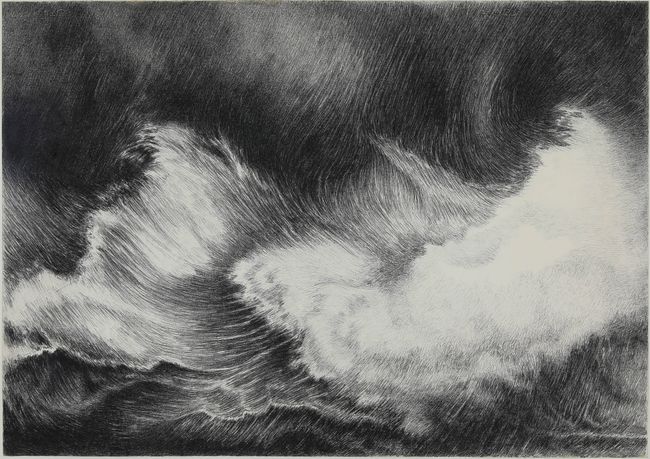 Waves by Yvon Pissarro contemporary artwork