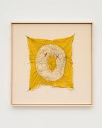 marigold by Junko Oki contemporary artwork textile