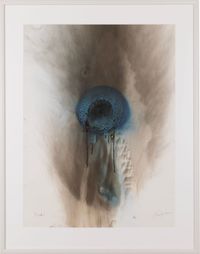 Moth by Otto Piene contemporary artwork painting