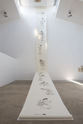 Exhibition view: Peng Wei, Old Tales Retold 故事新编, Tang Contemporary Art, Beijing (7 September–25 October 2019). Courtesy Tang Contemporary Art.