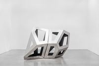 Twofold Way CD (Black) by Richard Deacon contemporary artwork sculpture